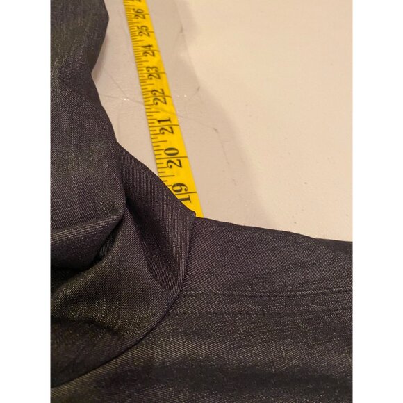 Ruby Rd. Petite Womens Beaded Collar Black Jacket 6 Petite - Picture 8 of 10